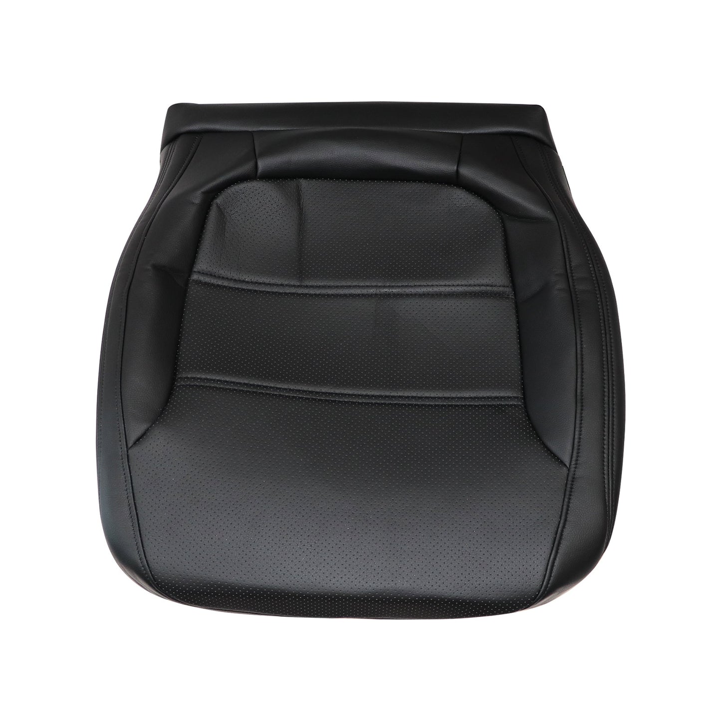 Fit For 2011-2017 Volkswagen Jetta Front Bottom Leather Seat Cover Black
