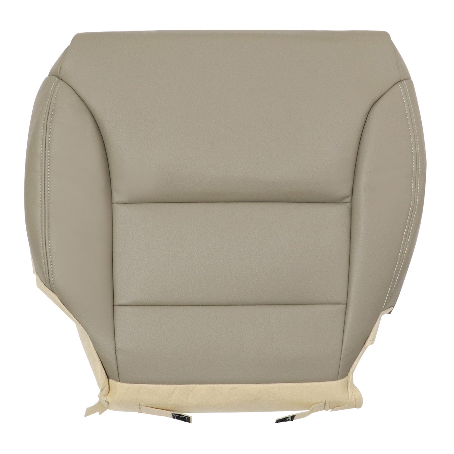 For 2012-2016 Honda CR-V Front Driver & Passenger Bottom & Top Leather Seat Cover Tan