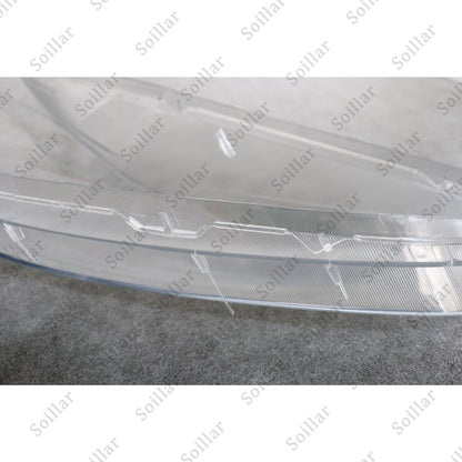 Pair Clear Headlight Lens Cover For Maserati Ghibli 4-Door 2014-2018 2019-2022