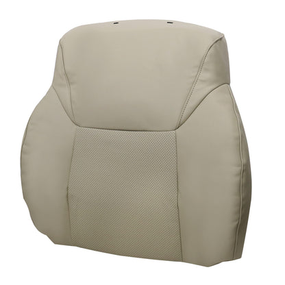 For 2008-2015 Lexus LX570 Front Driver & Passenger Bottom & Top Perforated Leather Seat Cover Tan