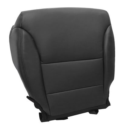 For 2012-2016 Honda CR-V Front Driver & Passenger Bottom & Top Leather Seat Cover Black