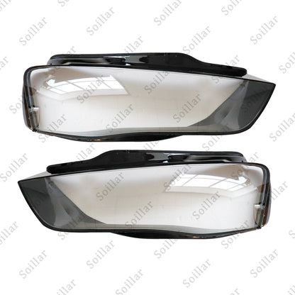 Car Headlight Lamp Covers Lens Shell Fit Audi A4 A4L B9 B8 PA B8.5 2013-2015 USA