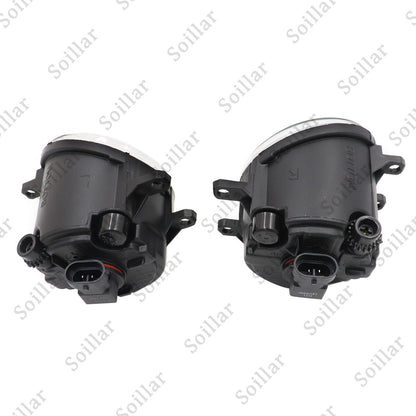 For 2013-2015 Toyota Avalon Bumper Fog Lamp Set W/ Turn Signal Lights + Bezels