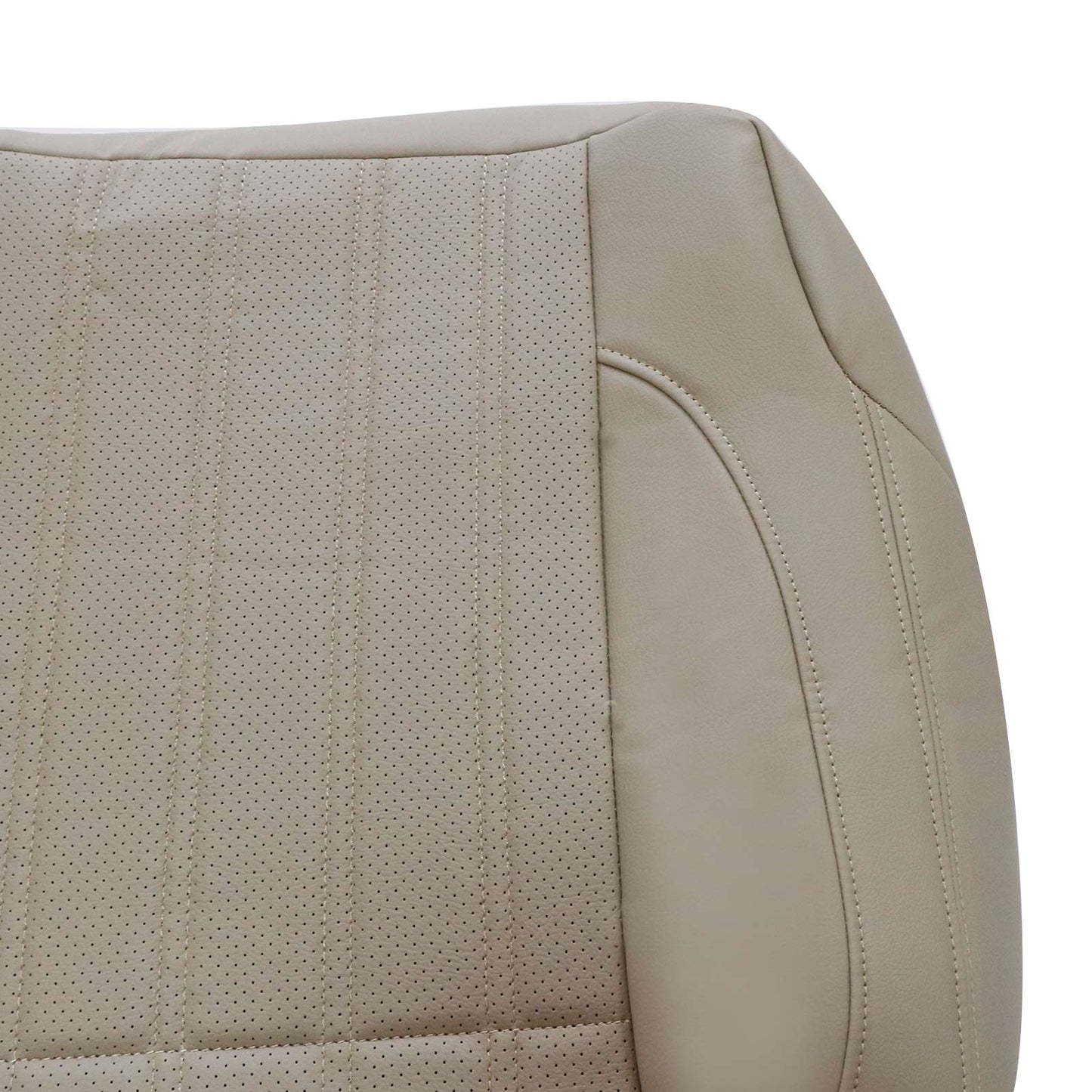 For 2013-2016 Mercedes Benz GL350 GL450 Front Driver Bottom Leather Seat Cover Tan
