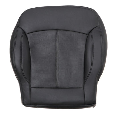 For 2010-2013 Buick LaCrosse Front Driver & Passenger Bottom & Top Leather Seat Cover Black