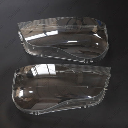Pair Front Headlight Headlamp For Volvo XC90 2006-2014 Lampshade Lens Cover