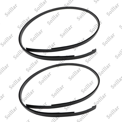 Black High Quality Roof Trim Molding Kit Fit for 06-2016 Toyota Yaris Hatchback