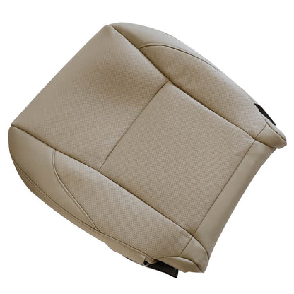 For 2007-2012 Lexus ES350 Driver Bottom Perforated Leather Seat Cover Tan