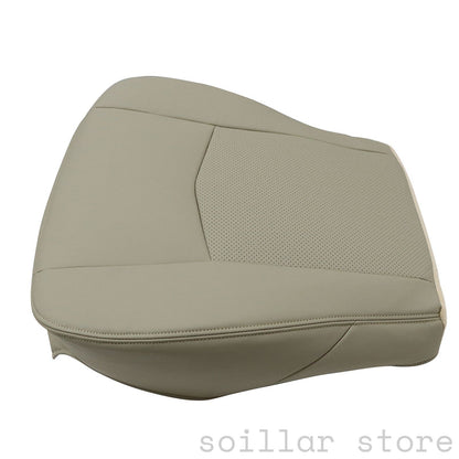 For 2004-2005 Cadillac SRX Driver Bottom Perforated Leather Seat Cover Light Tan