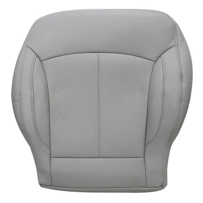 For 2010-2013 Buick LaCrosse Front Driver & Passenger Bottom & Top Leather Seat Cover Titanium Gray