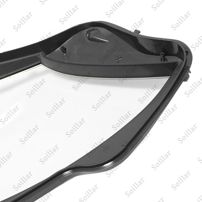 For Mercedes-Benz W222 S-Class 2014-17 Pair Lampshade Headlight Lens Lamp Cover