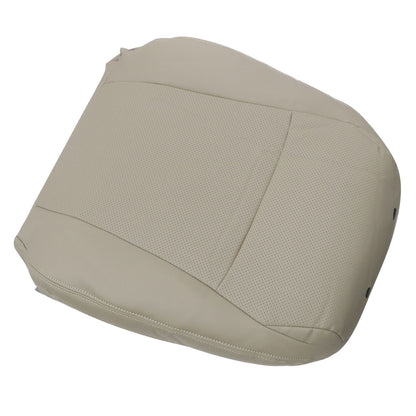 For 2004-2013 Toyota Highlander Front Driver & Passenger Bottom & Top Leather Seat Cover Tan