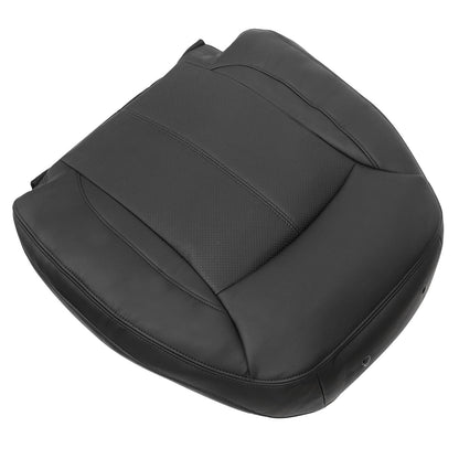 For 2010-2013 Buick LaCrosse Front Driver & Passenger Bottom & Top Leather Seat Cover Black