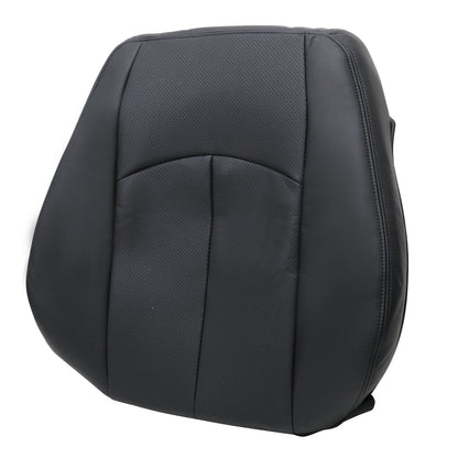 For 2003-2009 Mercedes Benz E63 E280 E300 E320 E350 E500 E550 Driver Bottom & Top PERFORATED Leather Seat Cover Black