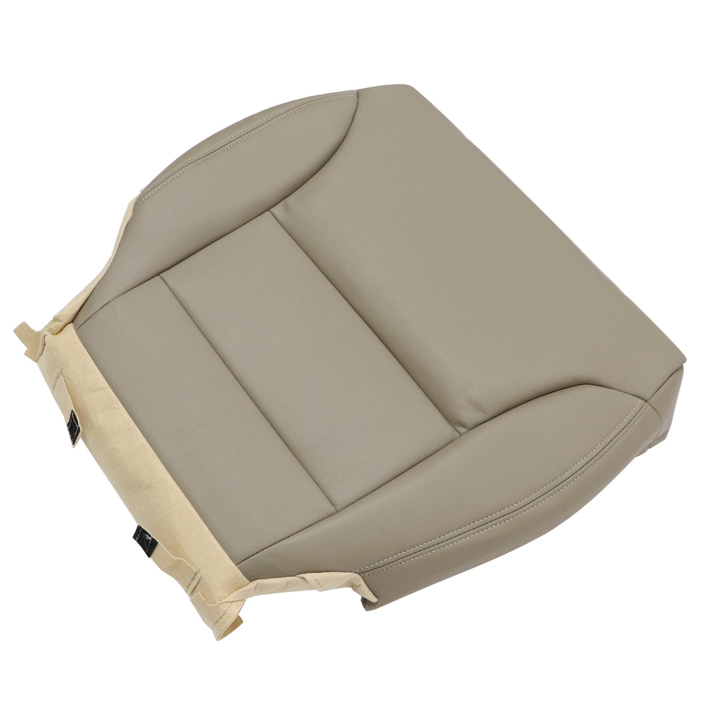 For 2012-2016 Honda CR-V Front Driver & Passenger Bottom & Top Leather Seat Cover Tan