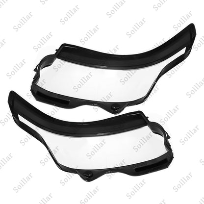 Left & Right Headlight Lens Cover For 2014-2017 Land Rover Range Rover