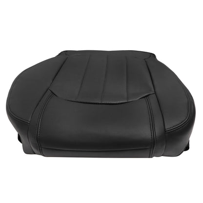 For 2008-2012 Buick Enclave 4-Door Driver Bottom Leather PERF Seat Cover Black