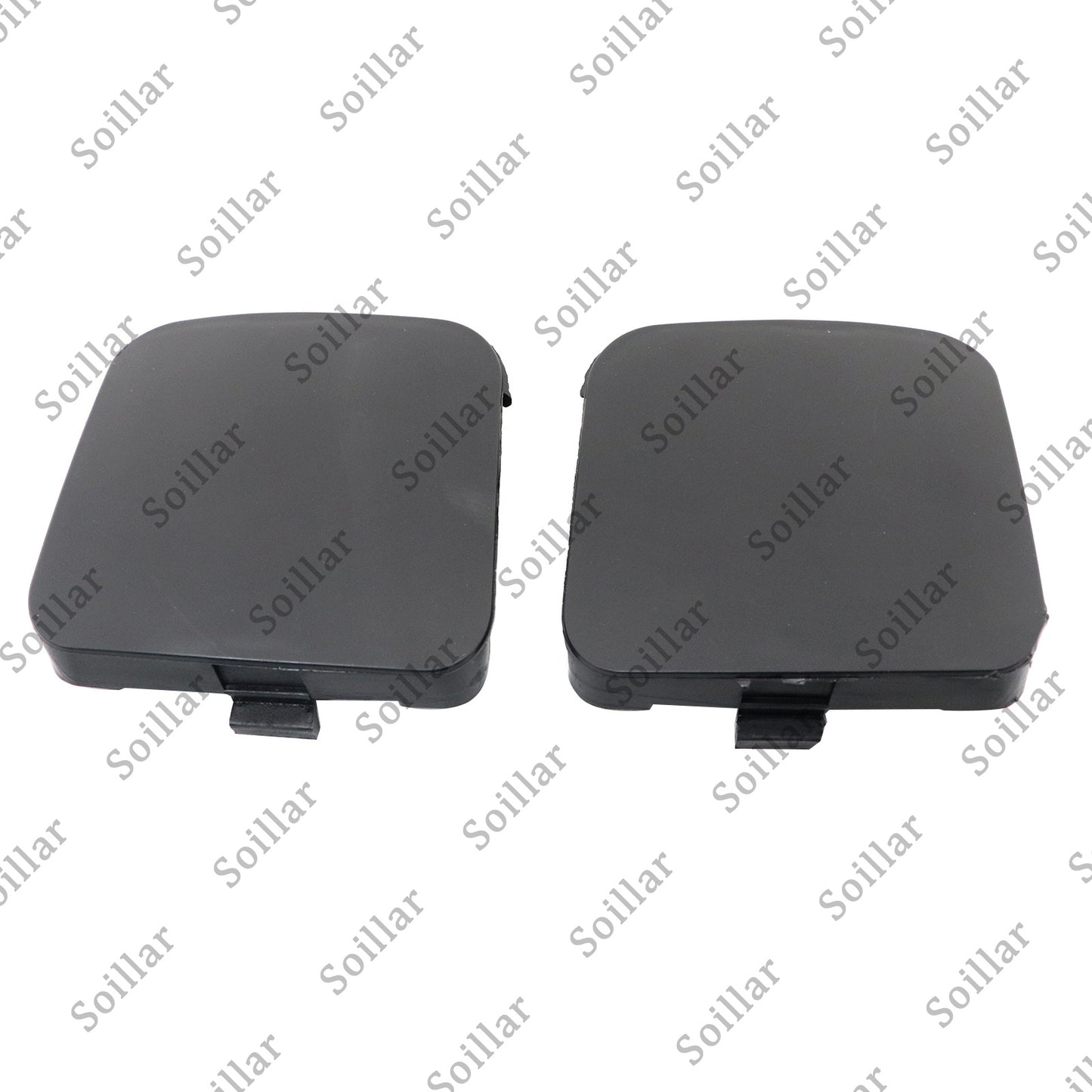 2pcs Tow Hook Covers Front Bumper Right Left Cap For Toyota RAV4 2009-2010 New