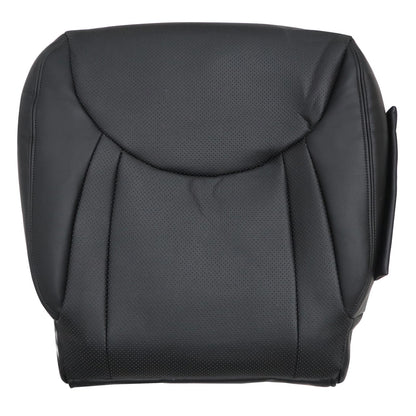 For 2001-2006 Lexus LS430 Front Driver & Passenger Bottom & Top Leather Seat Cover Black