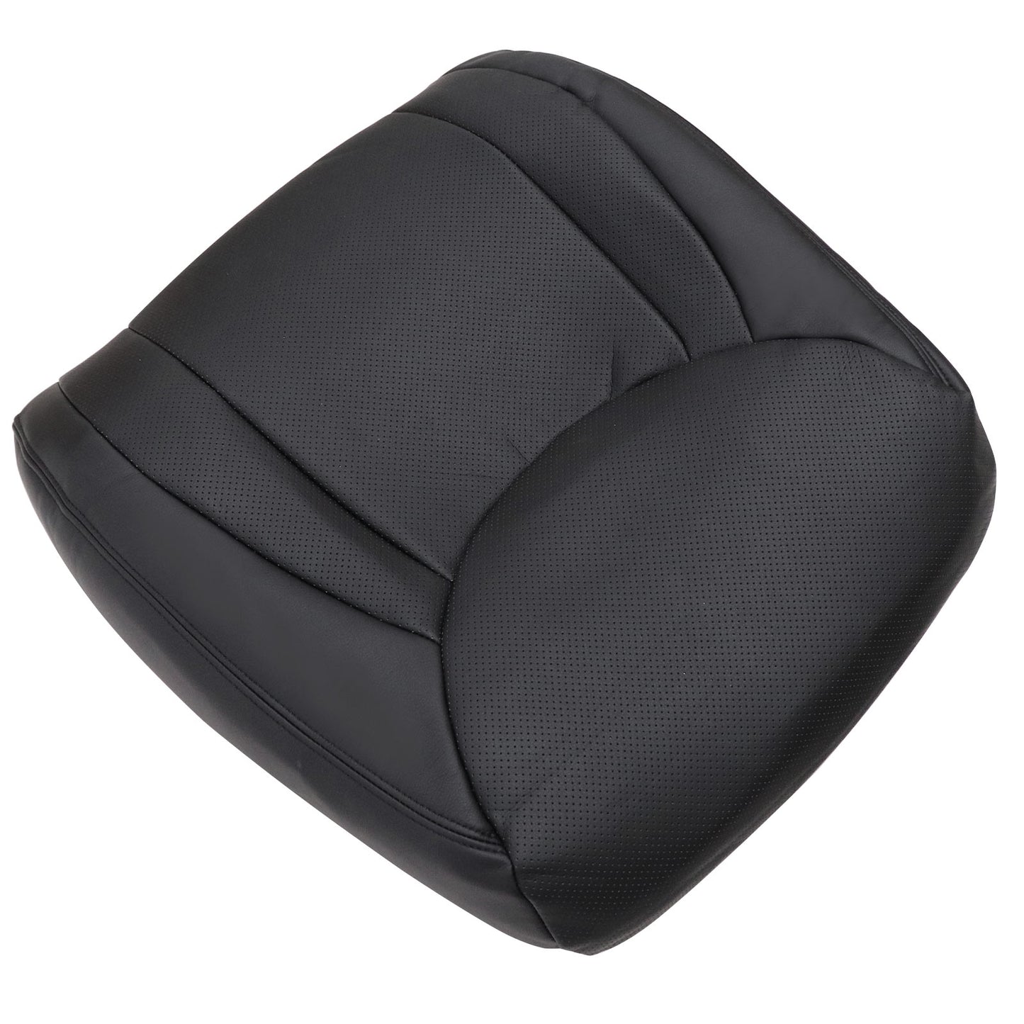 For 2001-2006 Lexus LS430 Front Driver & Passenger Bottom & Top Leather Seat Cover Black