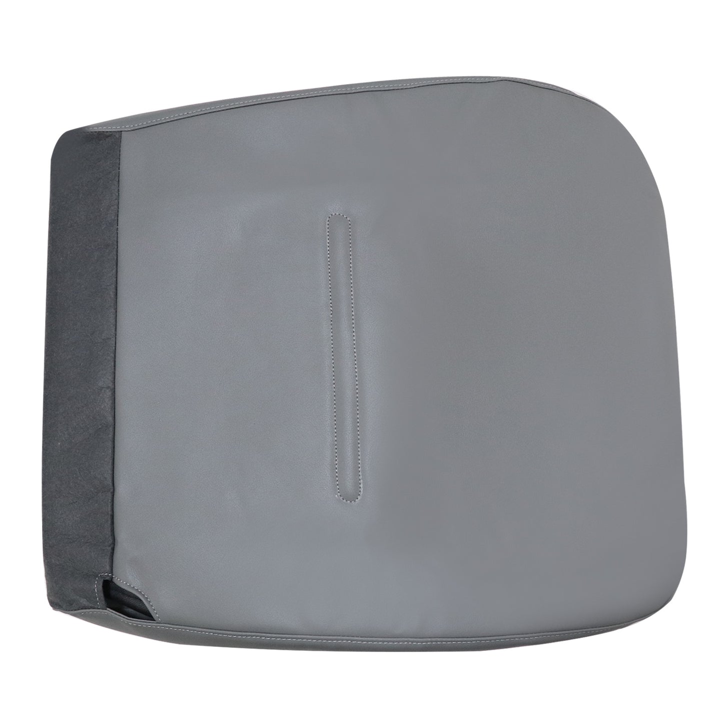 For 2001-2007 Ford F250 F350 F450 F550 Driver Bottom Leather Seat Cover Gray US