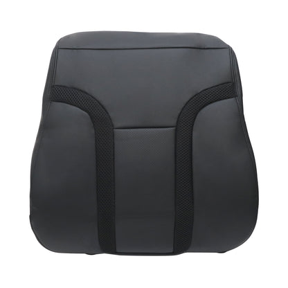 For 2010-2014 Ford F-150 Raptor SVT Front Driver & Passenger Bottom & Top Leather Seat Cover Black