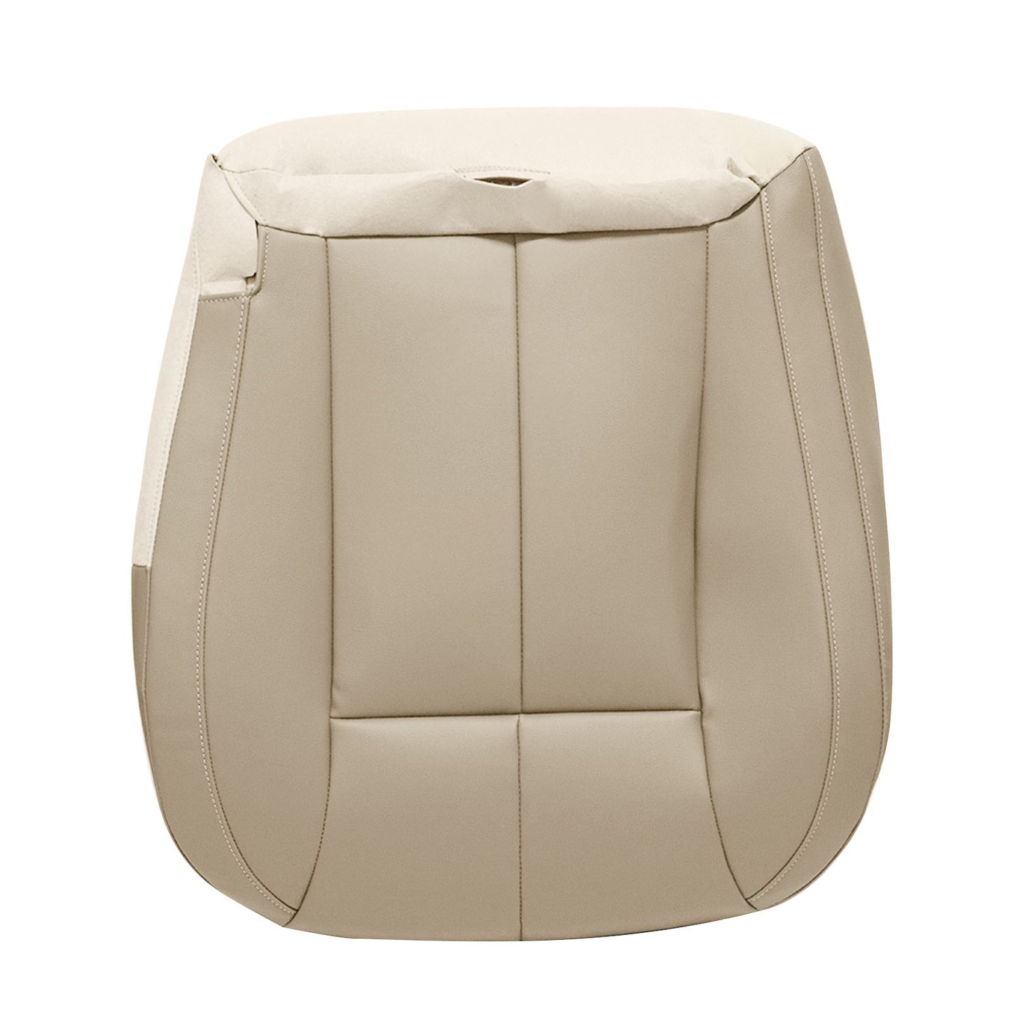 For 1999-2004 Jeep Grand Cherokee Front Driver Bottom Leather Seat Cover Tan