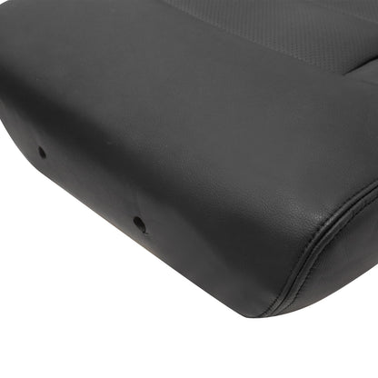 For 2010-2016 Mercedes Benz E-Class E350 E550 E250 Driver & Passenger Bottom & Top Leather Seat Cover Black