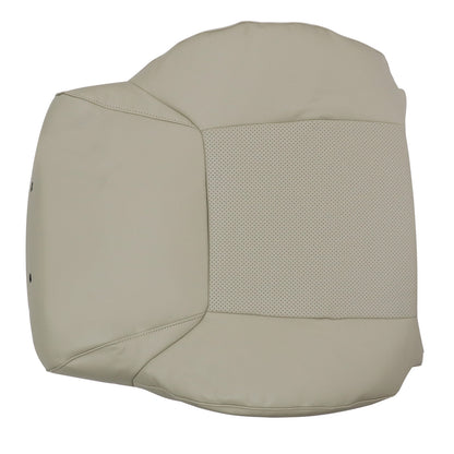 For 2008-2015 Lexus LX570 Front Driver & Passenger Bottom & Top Perforated Leather Seat Cover Tan