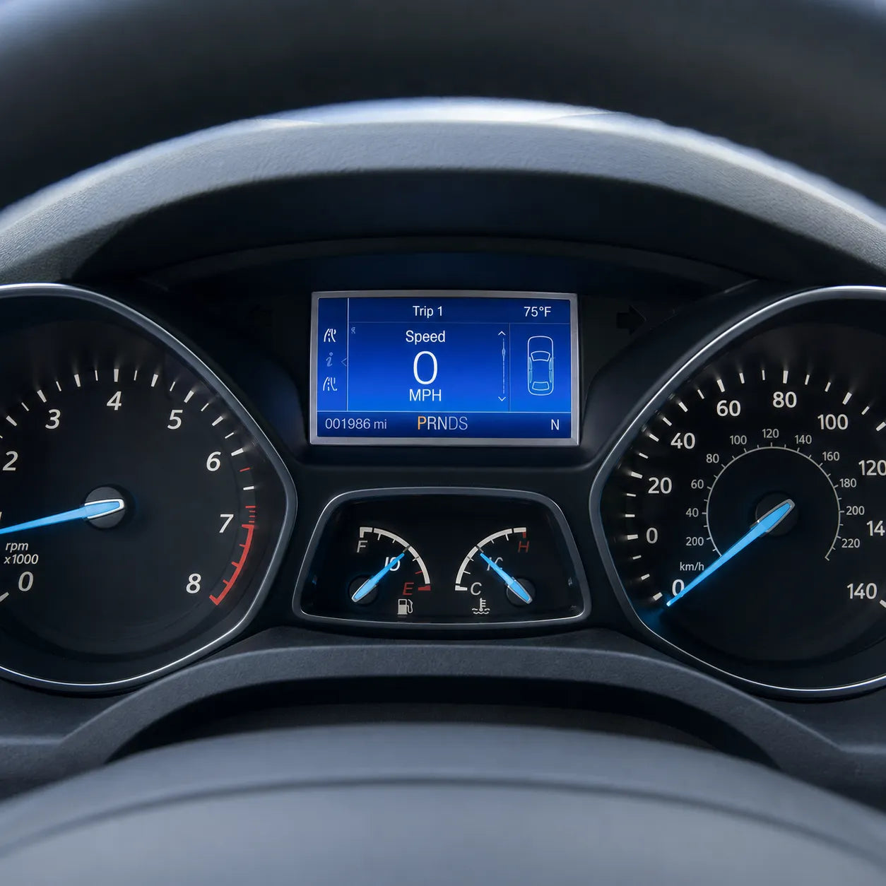 13-16 Ford Focus LCD Display Color Screen Application Picture