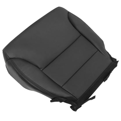 For 2012-2016 Honda CR-V Front Driver & Passenger Bottom & Top Leather Seat Cover Black