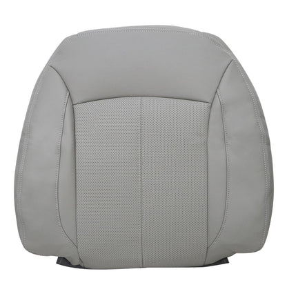 For 2010-2013 Buick LaCrosse Front Driver & Passenger Bottom & Top Leather Seat Cover Titanium Gray