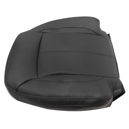 For 2010-2013 Buick LaCrosse Front Driver & Passenger Bottom & Top Leather Seat Cover Black