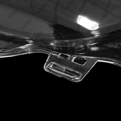 2X Headlamp Headlight Lens Cover LH+RH For Mercedes-Benz GL-Class X166 12-16