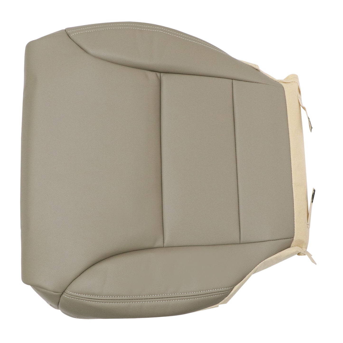 For 2012-2016 Honda CR-V Front Driver & Passenger Bottom & Top Leather Seat Cover Tan