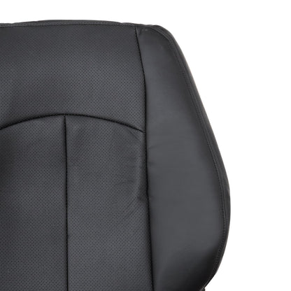For 2003-2009 Mercedes Benz E63 E280 E300 E320 E350 E500 E550 Driver Bottom & Top PERFORATED Leather Seat Cover Black