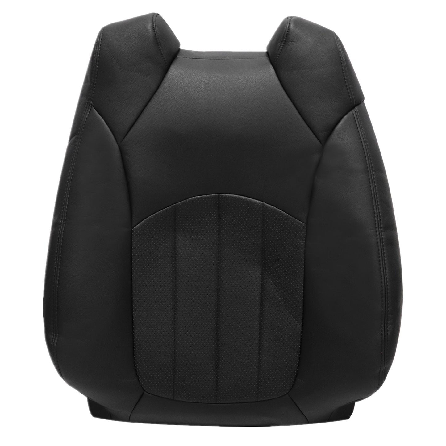 For 2008-2012 Buick Enclave Both Side Bottom & Top Leather Seat Cover Black 4PCS