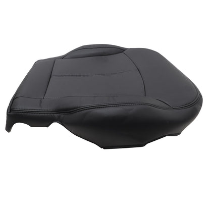 For 2010-2013 Buick LaCrosse Front Driver & Passenger Bottom & Top Leather Seat Cover Black