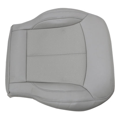 For 2010-2013 Buick LaCrosse Front Driver & Passenger Bottom & Top Leather Seat Cover Titanium Gray