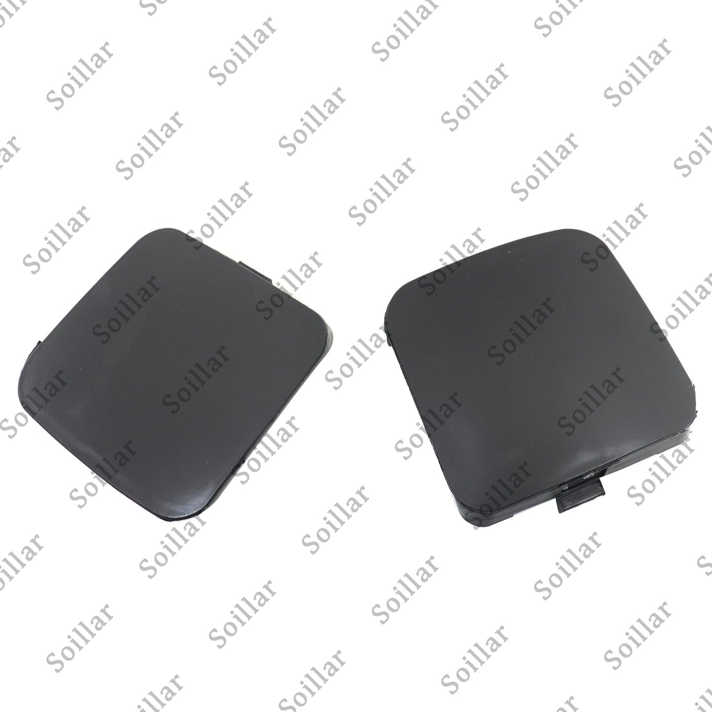 2pcs Tow Hook Covers Front Bumper Right Left Cap For Toyota RAV4 2009-2010 New