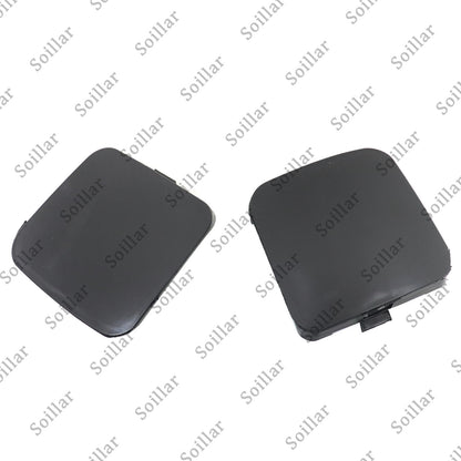 2pcs Tow Hook Covers Front Bumper Right Left Cap For Toyota RAV4 2009-2010 New