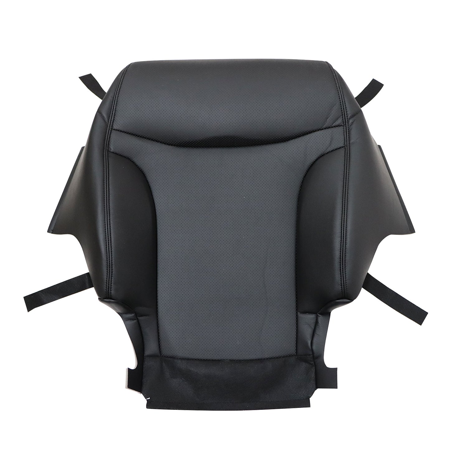 For 2002-2006 Lexus ES300 ES330 Front Driver & Passenger Bottom & Top Leather Seat Cover Black