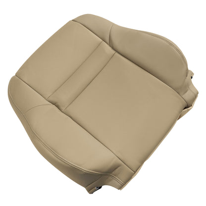 For 2003-2007 Honda Accord 4DR Front Driver & Passenger Bottom & Top Leather Seat Cover Tan