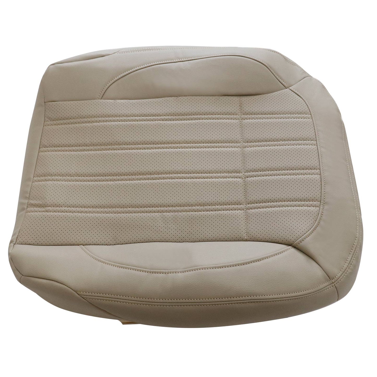 For 2013-2016 Mercedes Benz GL350 GL450 Front Driver Bottom Leather Seat Cover Tan