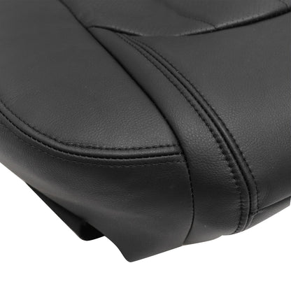 For 2008-2012 Buick Enclave 4-Door Driver Bottom Leather PERF Seat Cover Black