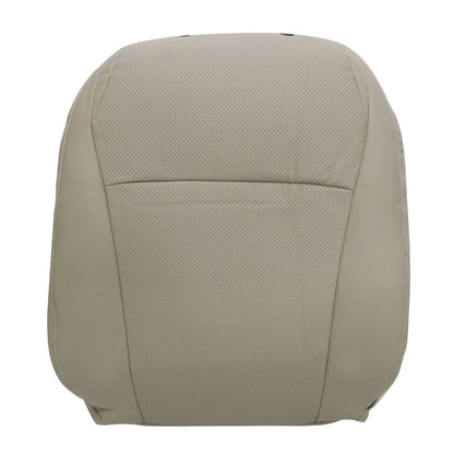 For 2004-2013 Toyota Highlander Front Driver & Passenger Bottom & Top Leather Seat Cover Tan