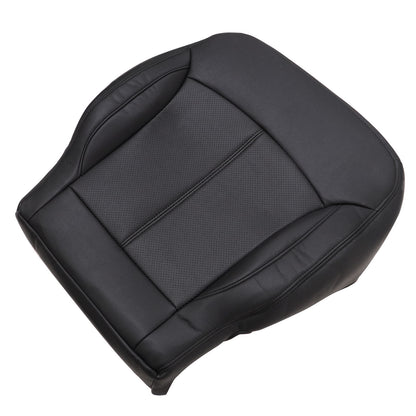 For 2010-2013 Buick LaCrosse Front Driver & Passenger Bottom & Top Leather Seat Cover Black