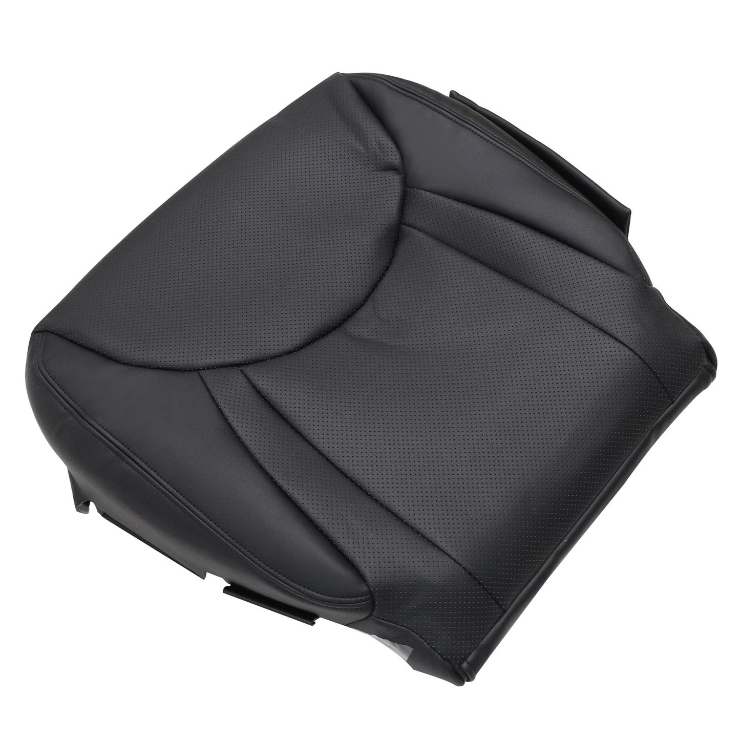 For 2001-2006 Lexus LS430 Front Driver & Passenger Bottom & Top Leather Seat Cover Black