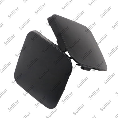 2pcs Tow Hook Covers Front Bumper Right Left Cap For Toyota RAV4 2009-2010 New