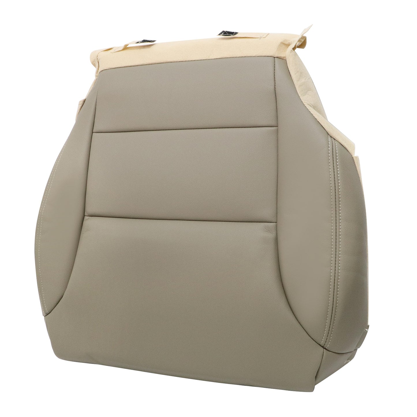 For 2012-2016 Honda CR-V Front Driver & Passenger Bottom & Top Leather Seat Cover Tan